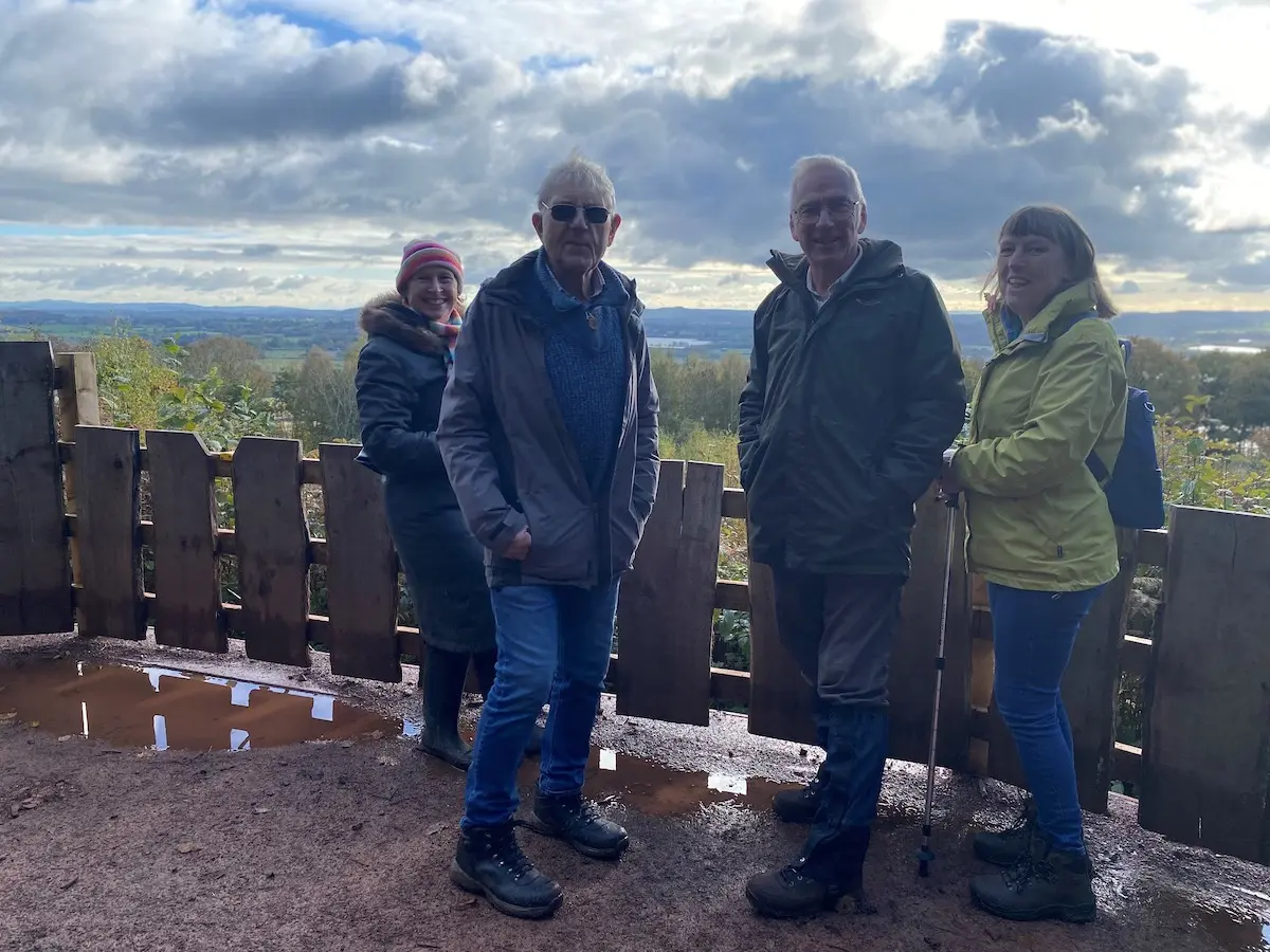 Carers on Walk at Queenswood